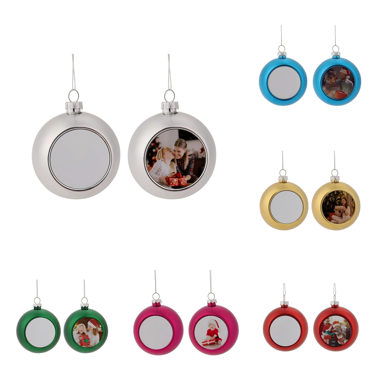 Heat Transfer Christmas Balls 3
