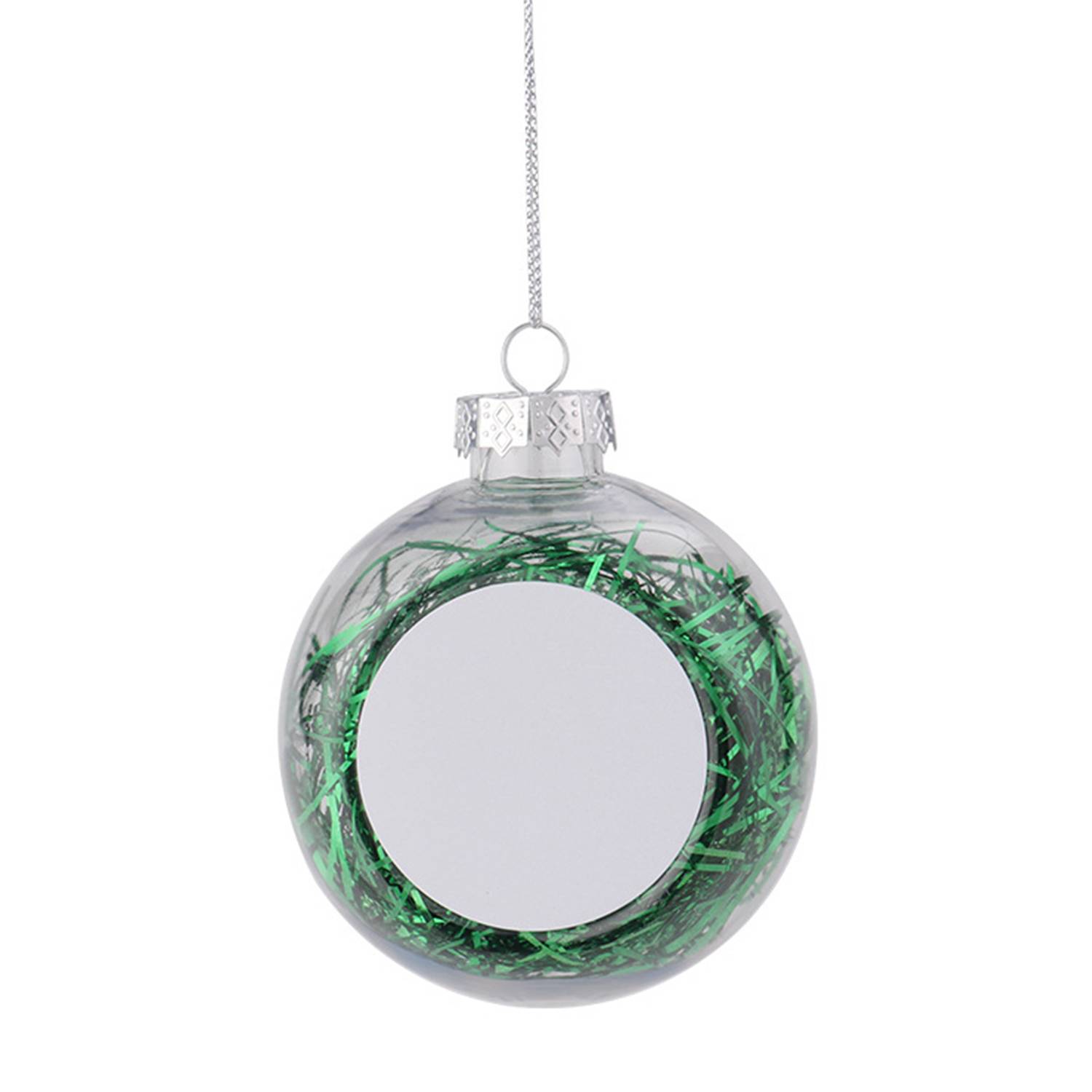 Plastic Christmas Ornament, promotional household item with logo imprint 5