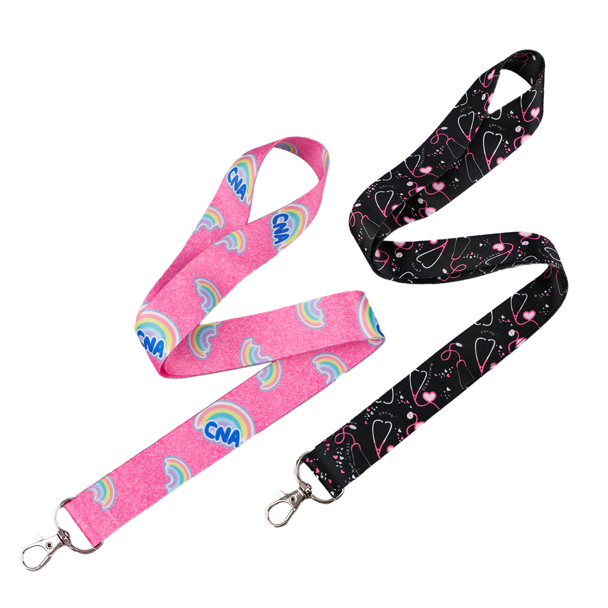 3/4" Polyester Lanyard with Metal Crimp 2