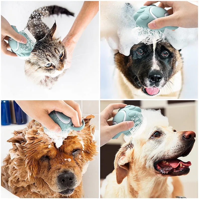 Silicone Puppy Massage Brush 4