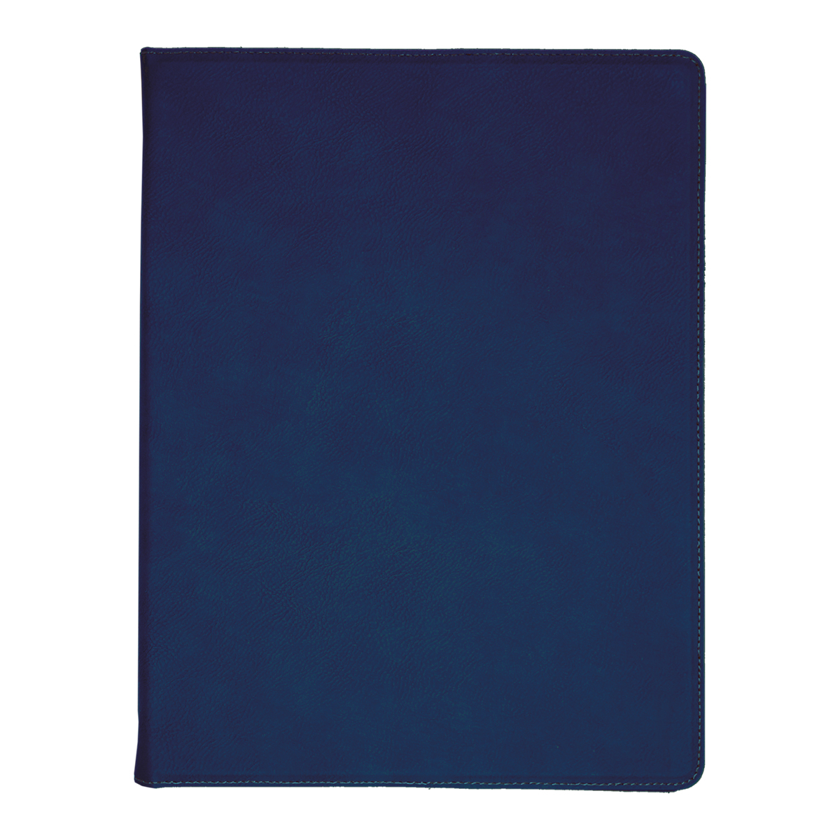 9" x 12" Leatherette Blue/Black Portfolio 4