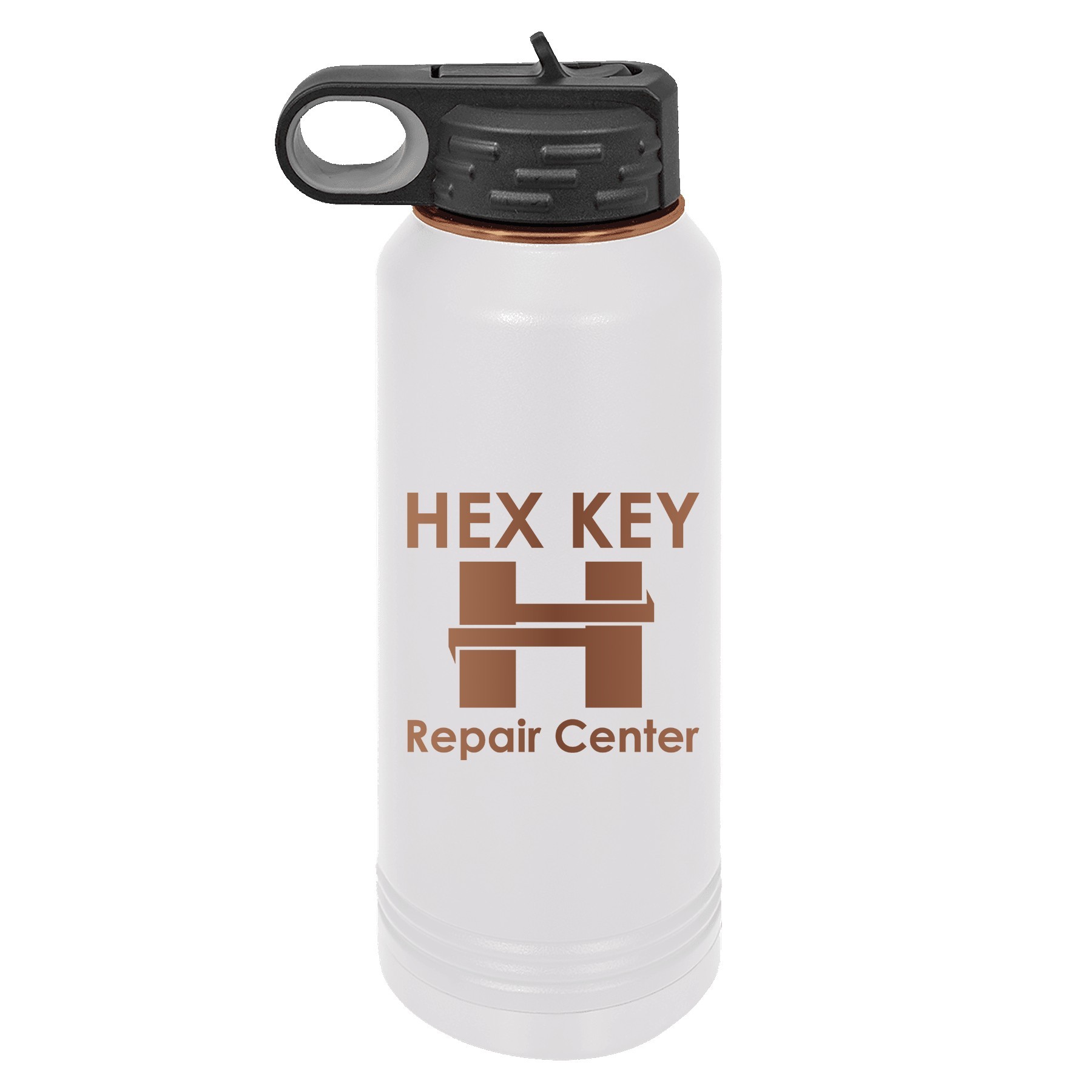 Polar Camel 32oz ION-Plated Rose Gold Water Bottle 10