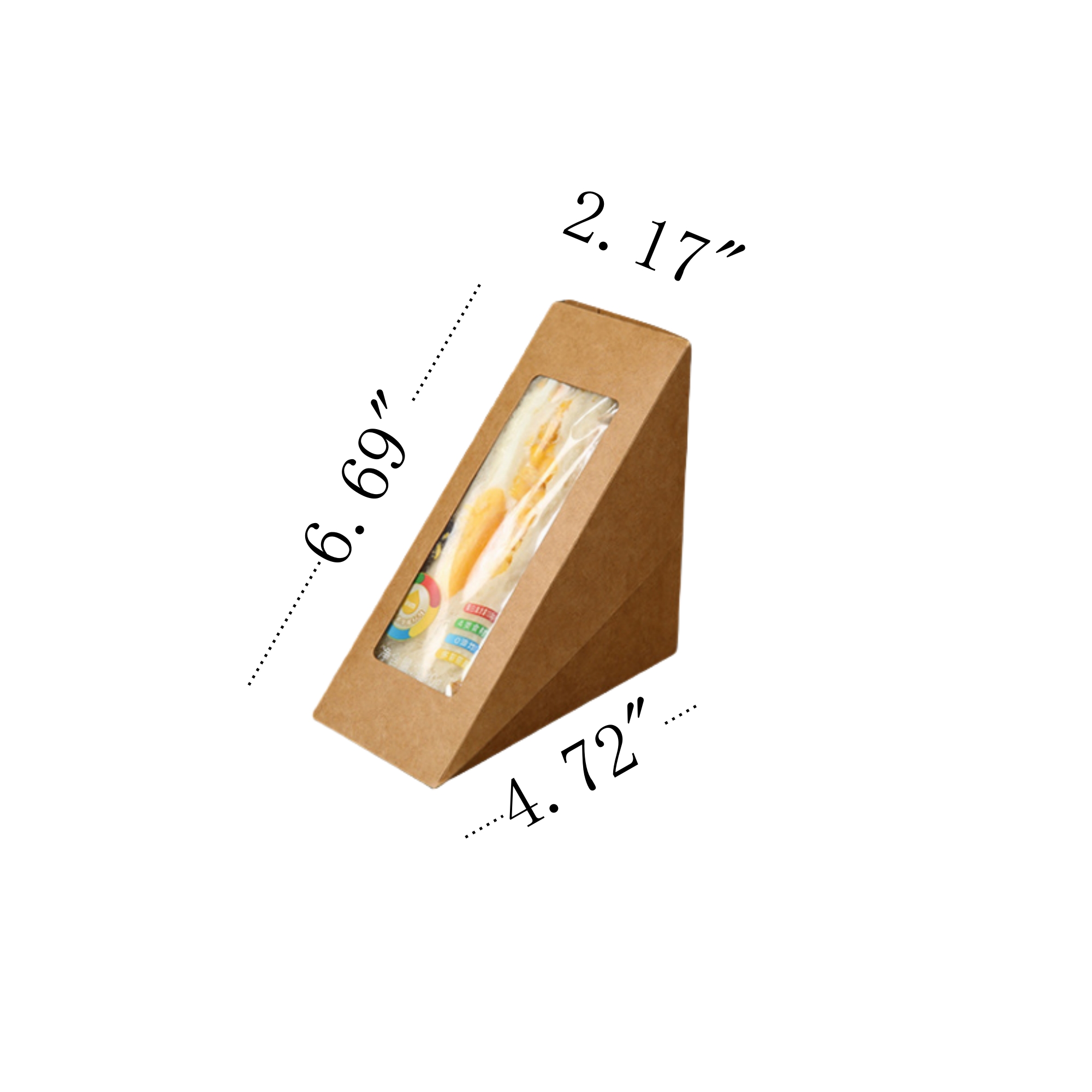 Sandwich Paper Cases With Window 4