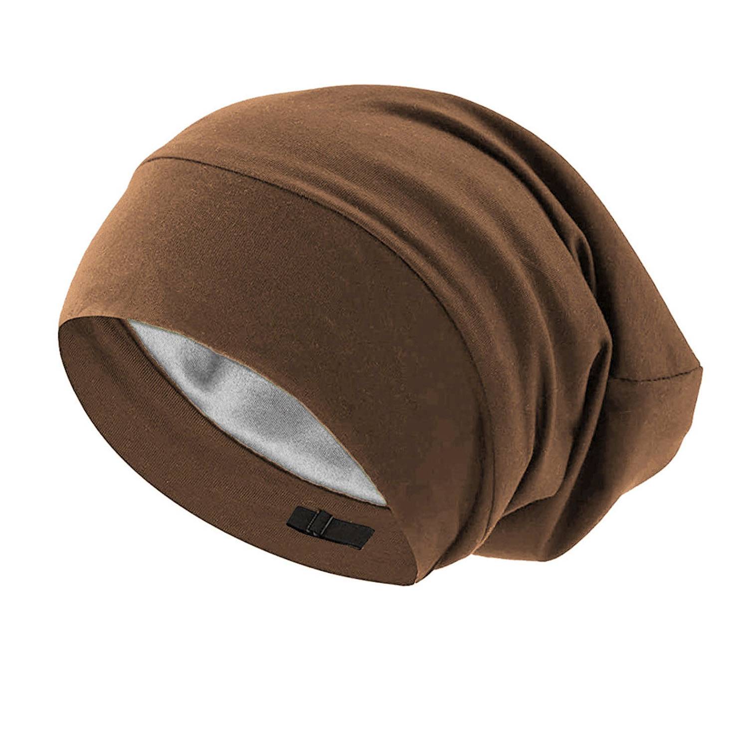 Hair Wrap Cover Sleep Cap for Men with Adjustable Strap 18