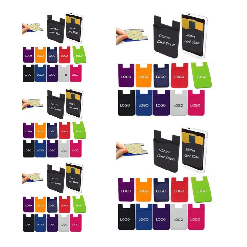 Silicone Card Phone Wallets