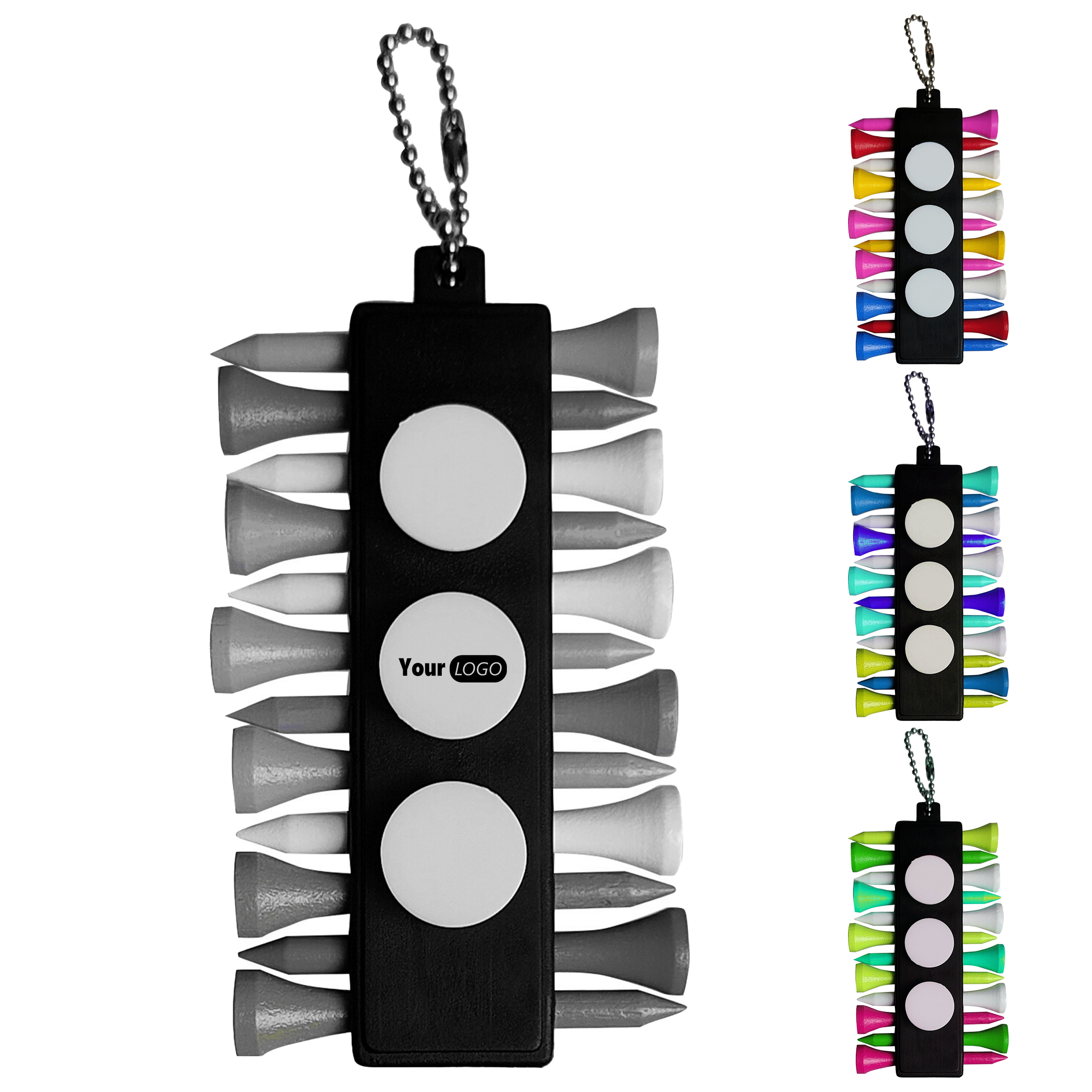 Pvc Eco-Friendly Custom Golf Tees 1