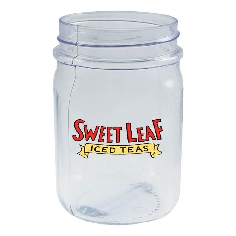16 oz Plastic Mason Jar