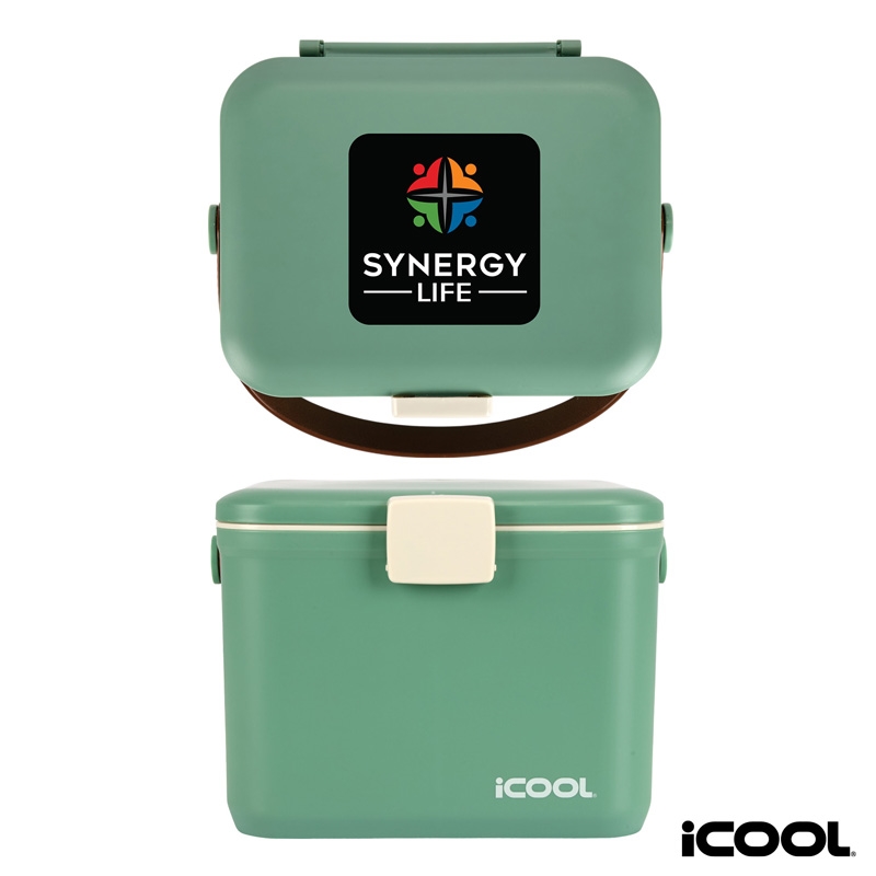 iCOOL Hale 6-Can, 5.25 Qt Hard Sided Cooler 26