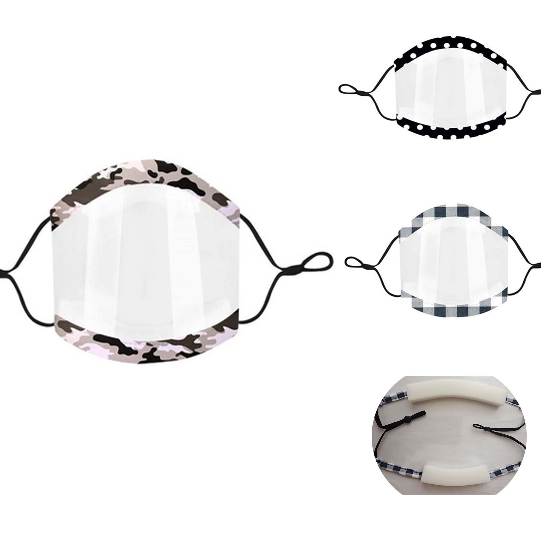 Clear Face Mask With Big Window 3