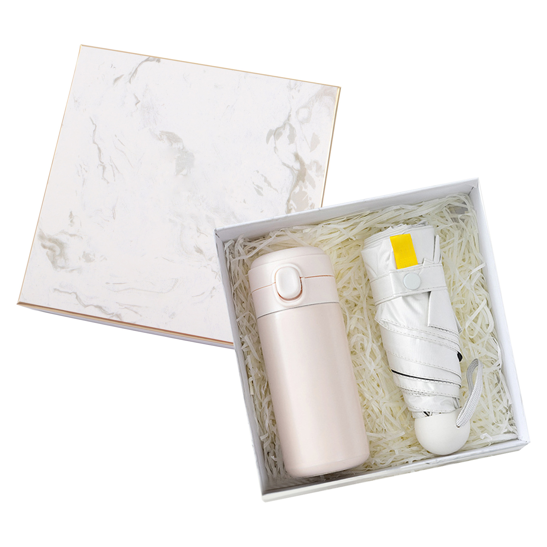Gift Set with Umbrella, Towel, Handheld Fan 14