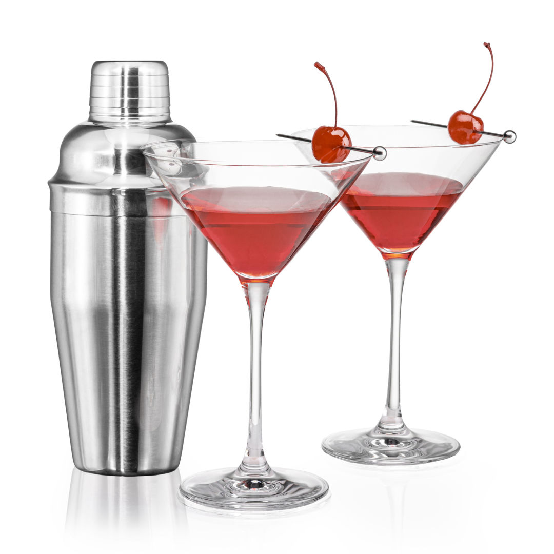 Connoisseur Shaker & Santiago Martini Set 3