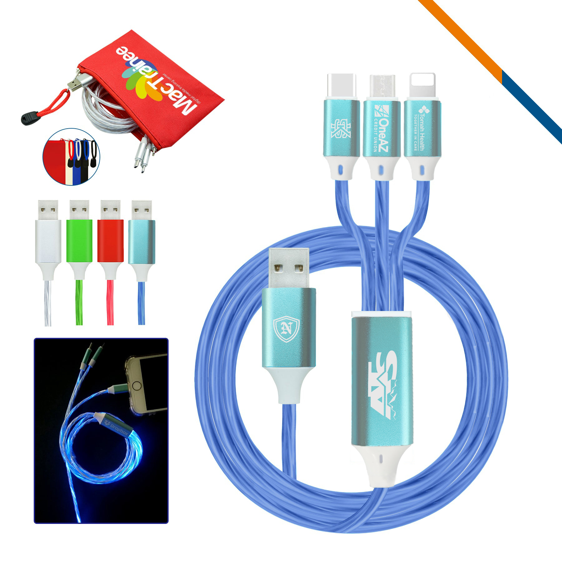 Gleam 3in1 Charging Cable 5