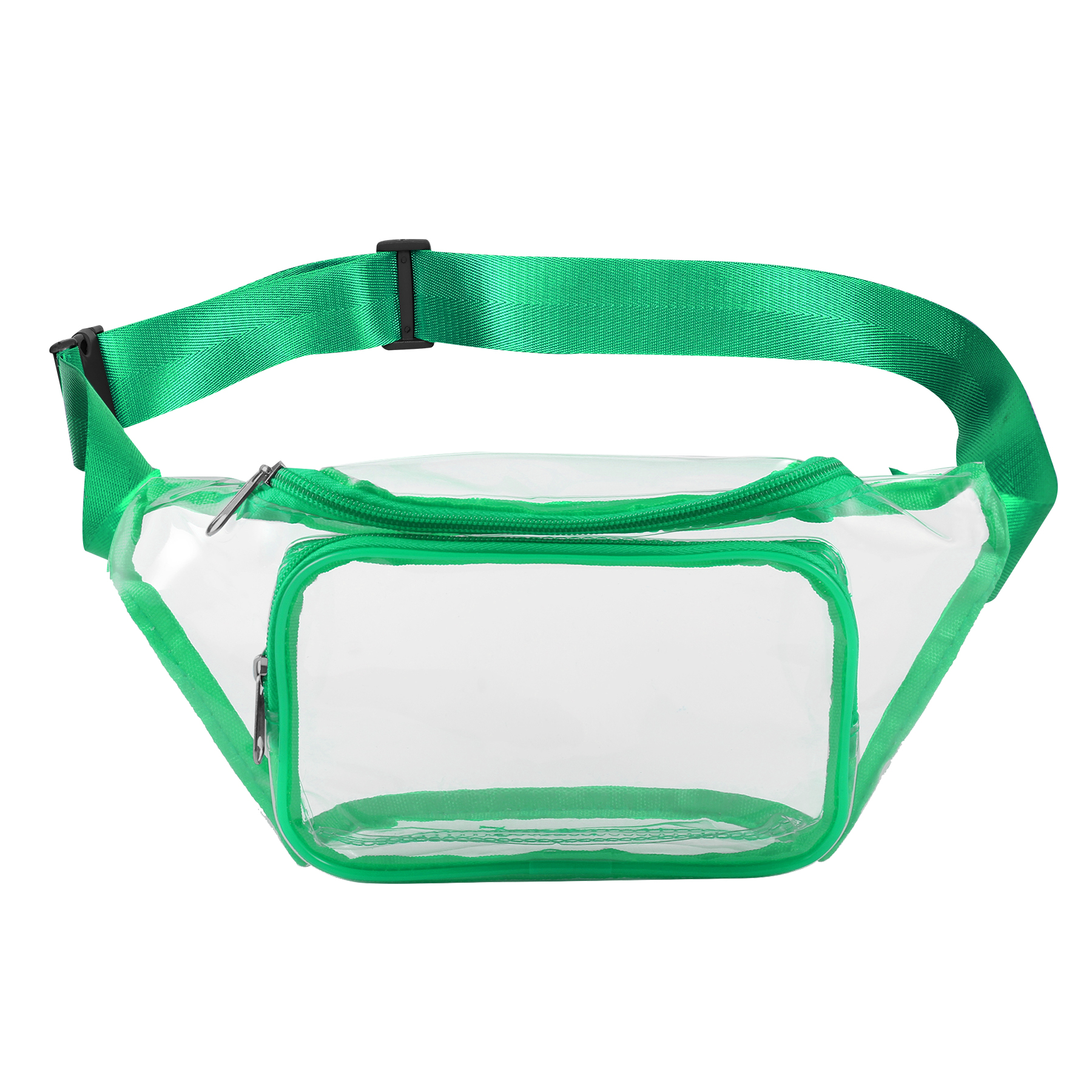 Clear PVC Fanny Pack W/ Two Pockets 9
