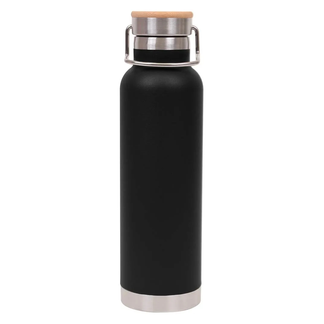 Insulated Metal Sports Bottle with Handle and Leak Proof Lid 3