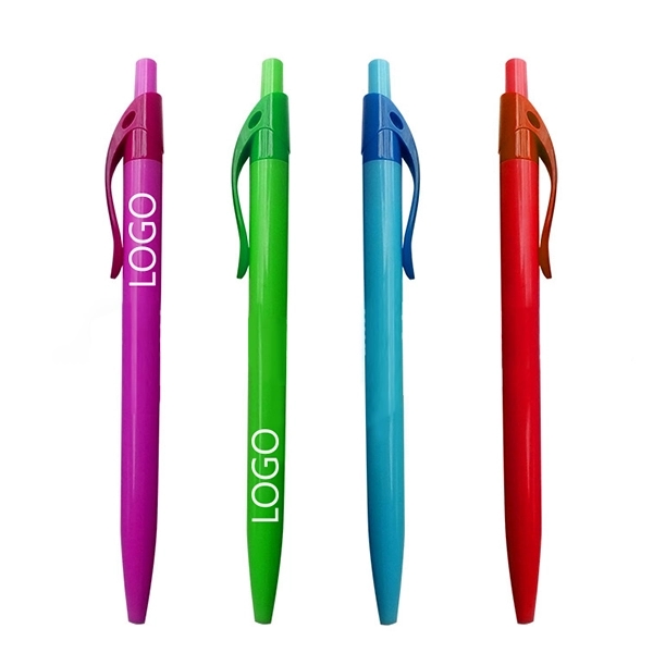 Cheap plastic seek write ballpoint pen 2