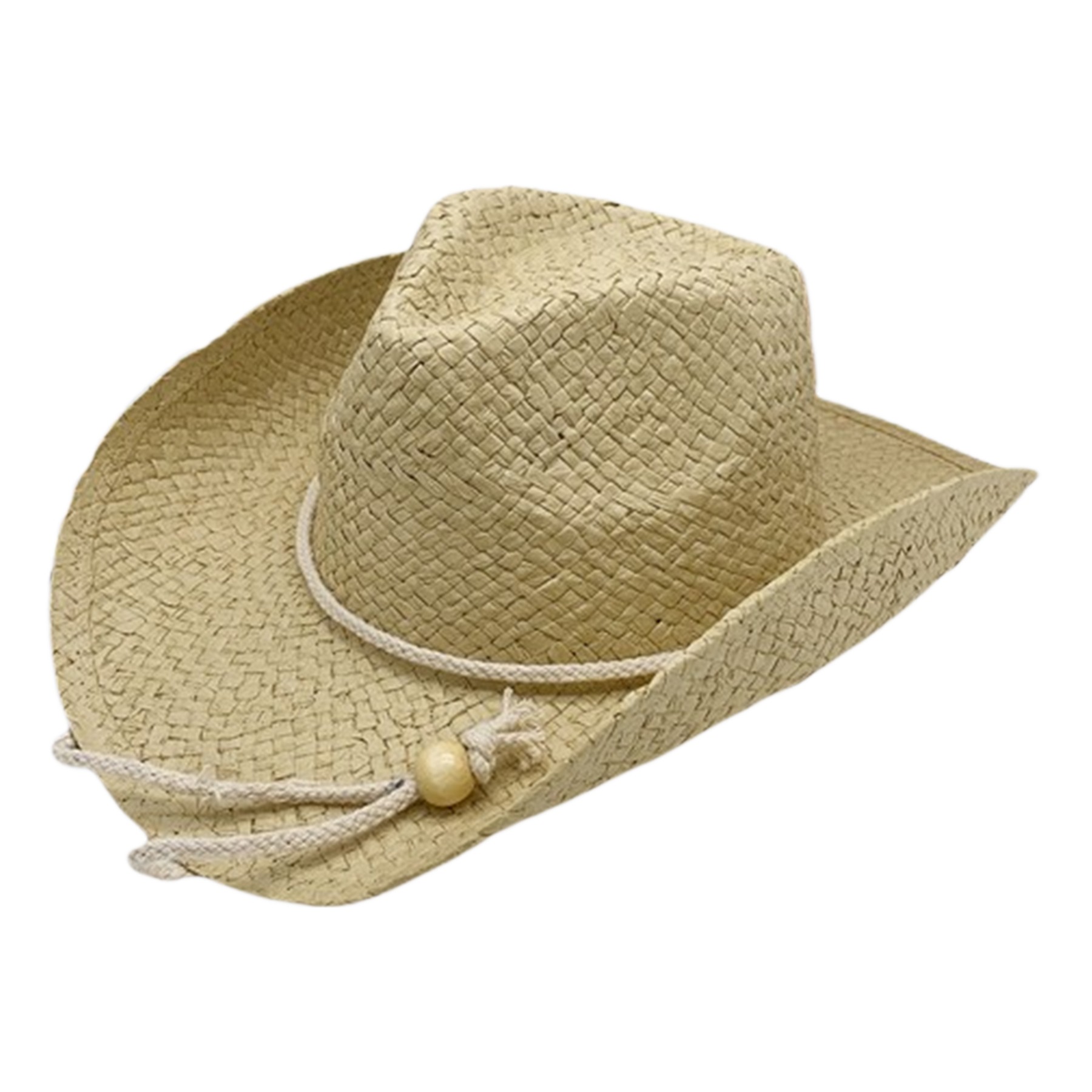 Unisex Cowboy Straw Hat Wide Brim 2