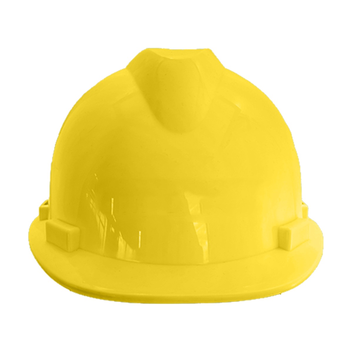 Adjustable Full Brim Construction Hard Hat with Suspension and Ventilation 1