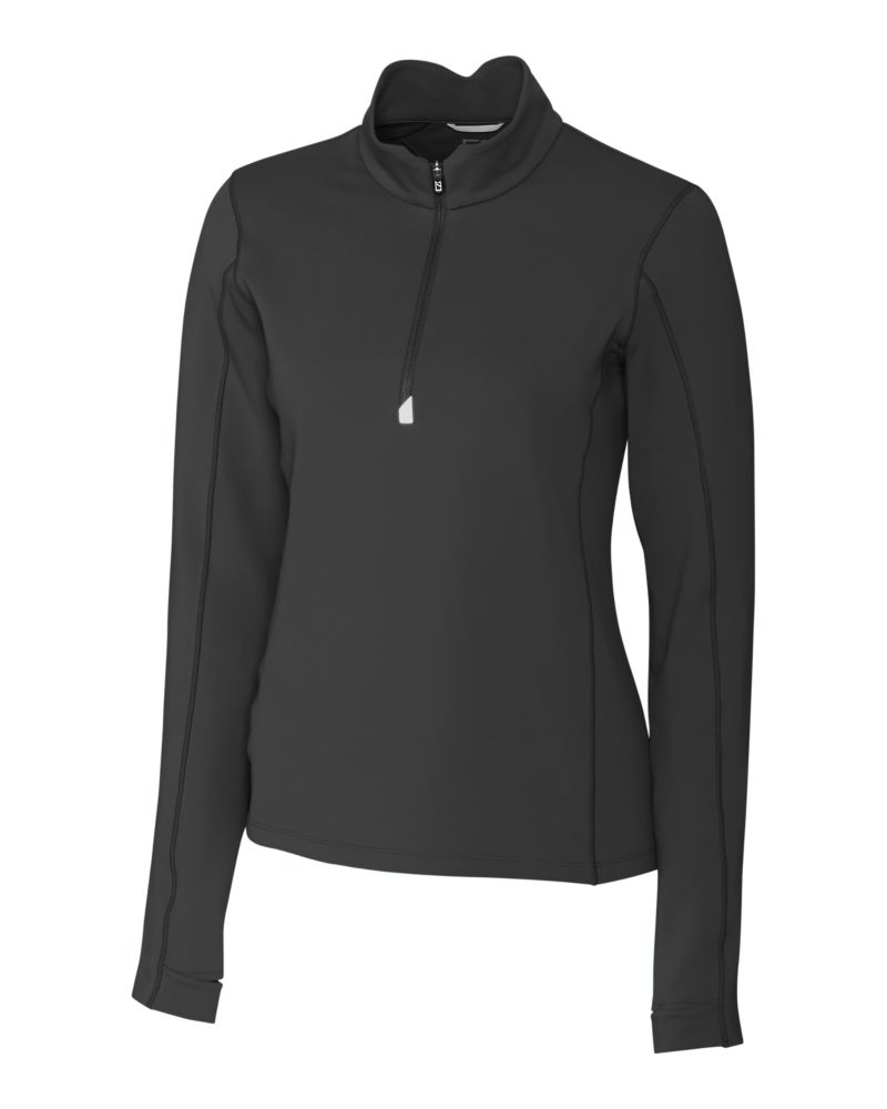 Cutter & Buck Traverse Recycled Smooth Stretch Womens Quarter Zip Pullover 57