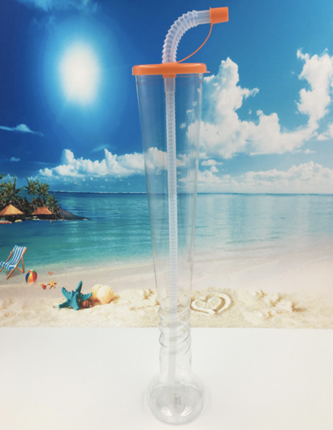 Beach straw cup 2
