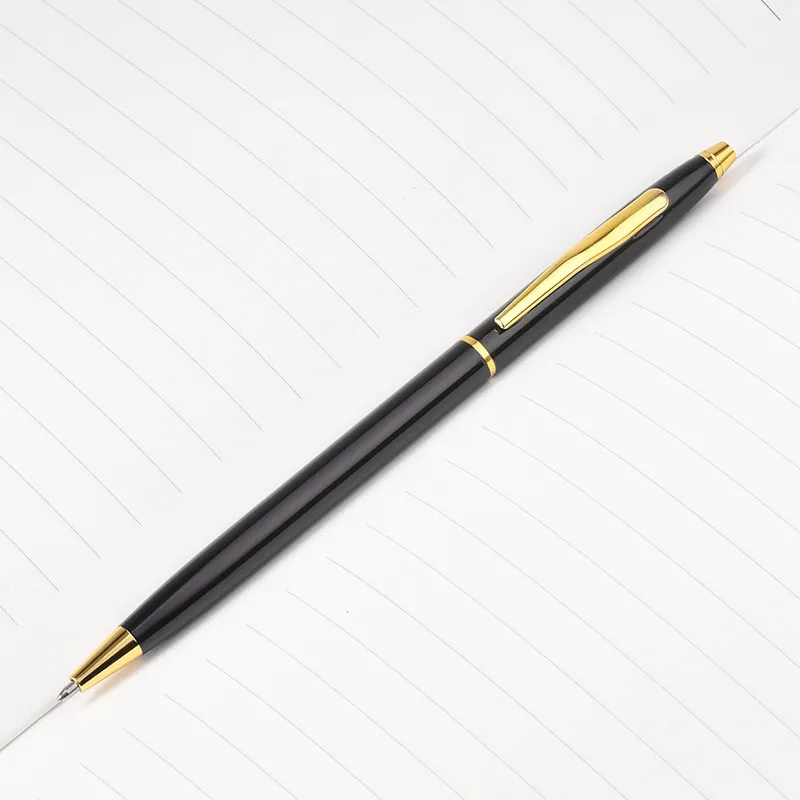 Slim Twist Mechanis Metallic Ballpoint Pens 2