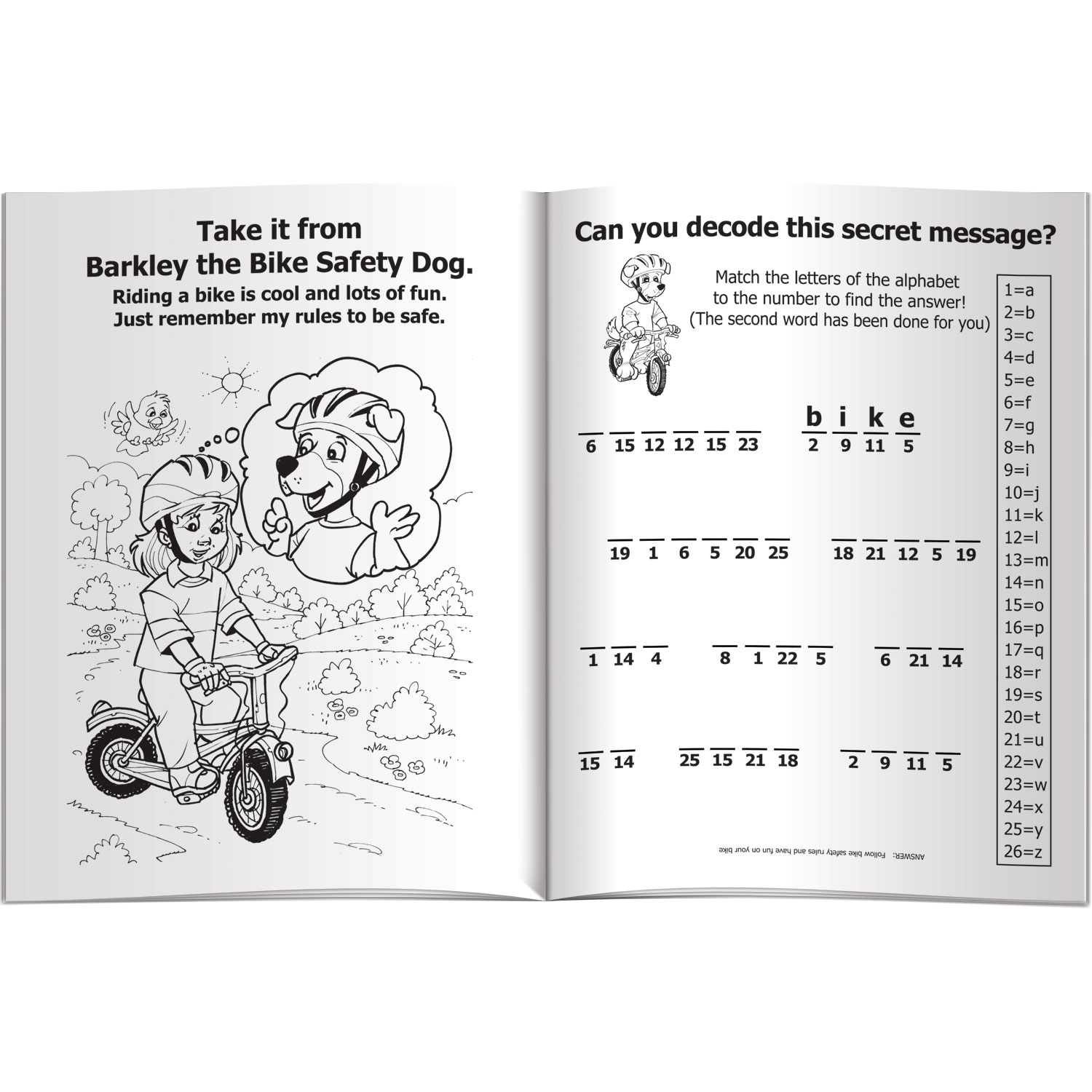 Combo Pack - CB1121 Coloring Book & 4-Pack of Crayons (Imprinted) in a Poly Bag 3