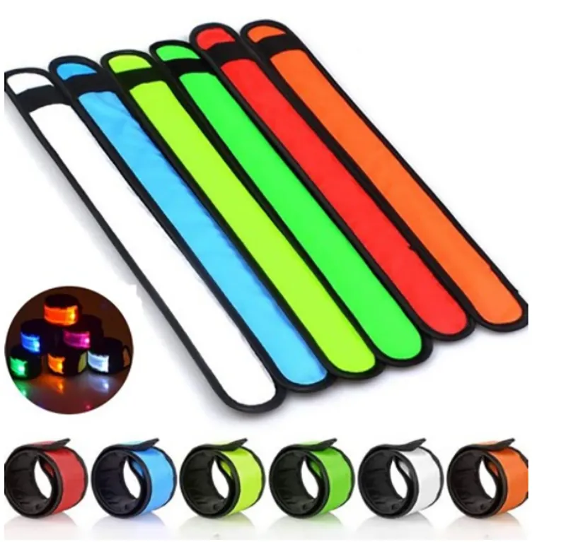 Led Flashing Party Slap Bracelet Including Insulating Sheet 2