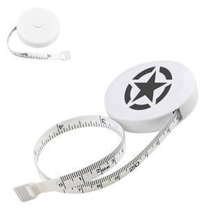 Round Shaped Tape Ruler With Metric And Inch Scales 26
