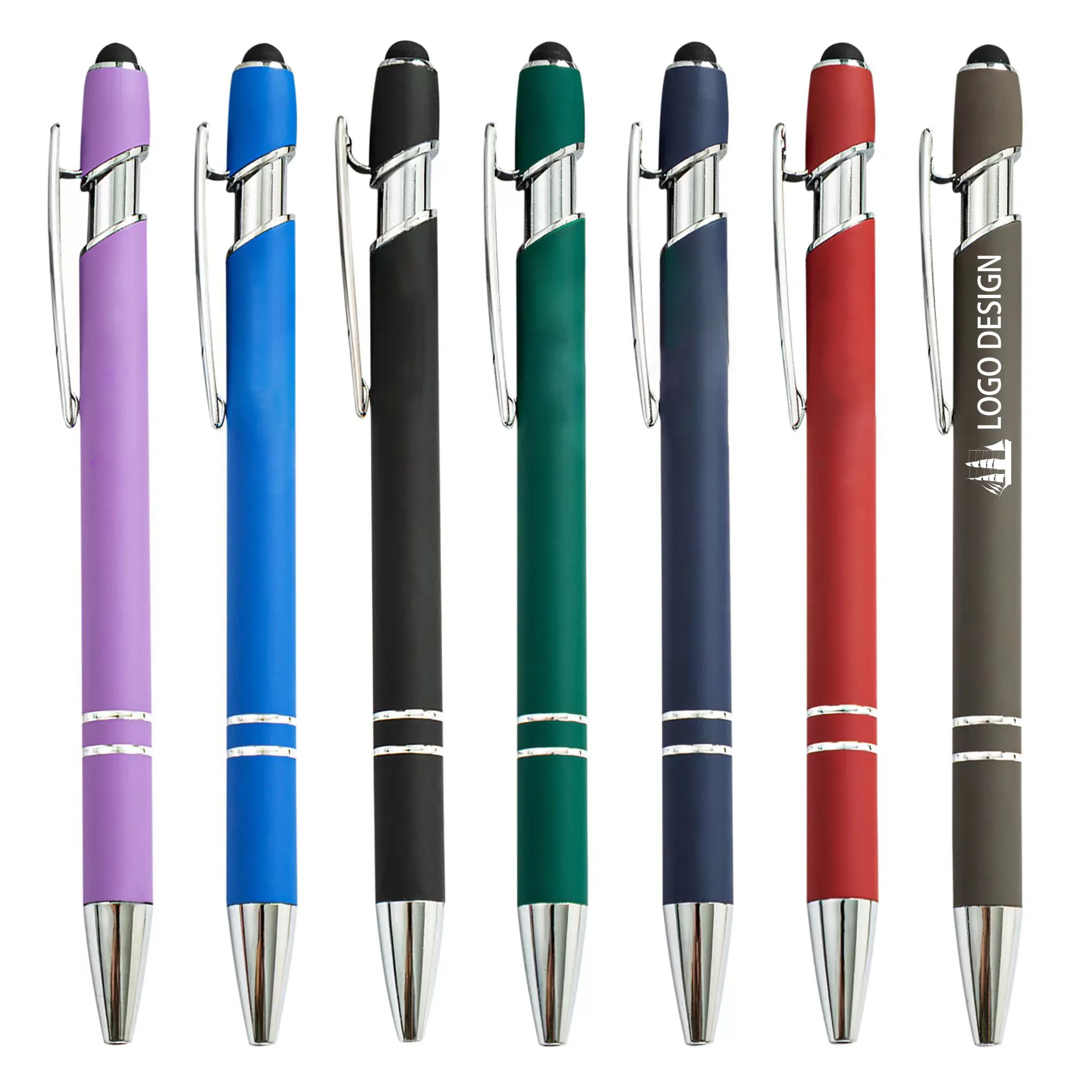 2 in 1 Ballpoint Pen Capacitive Stylus 8