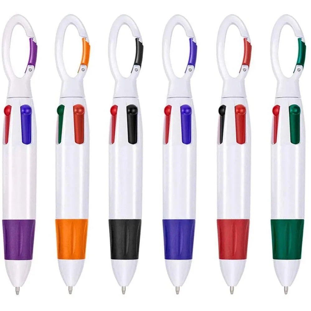 Retractable Shuttle Pens with Buckle Clip 9