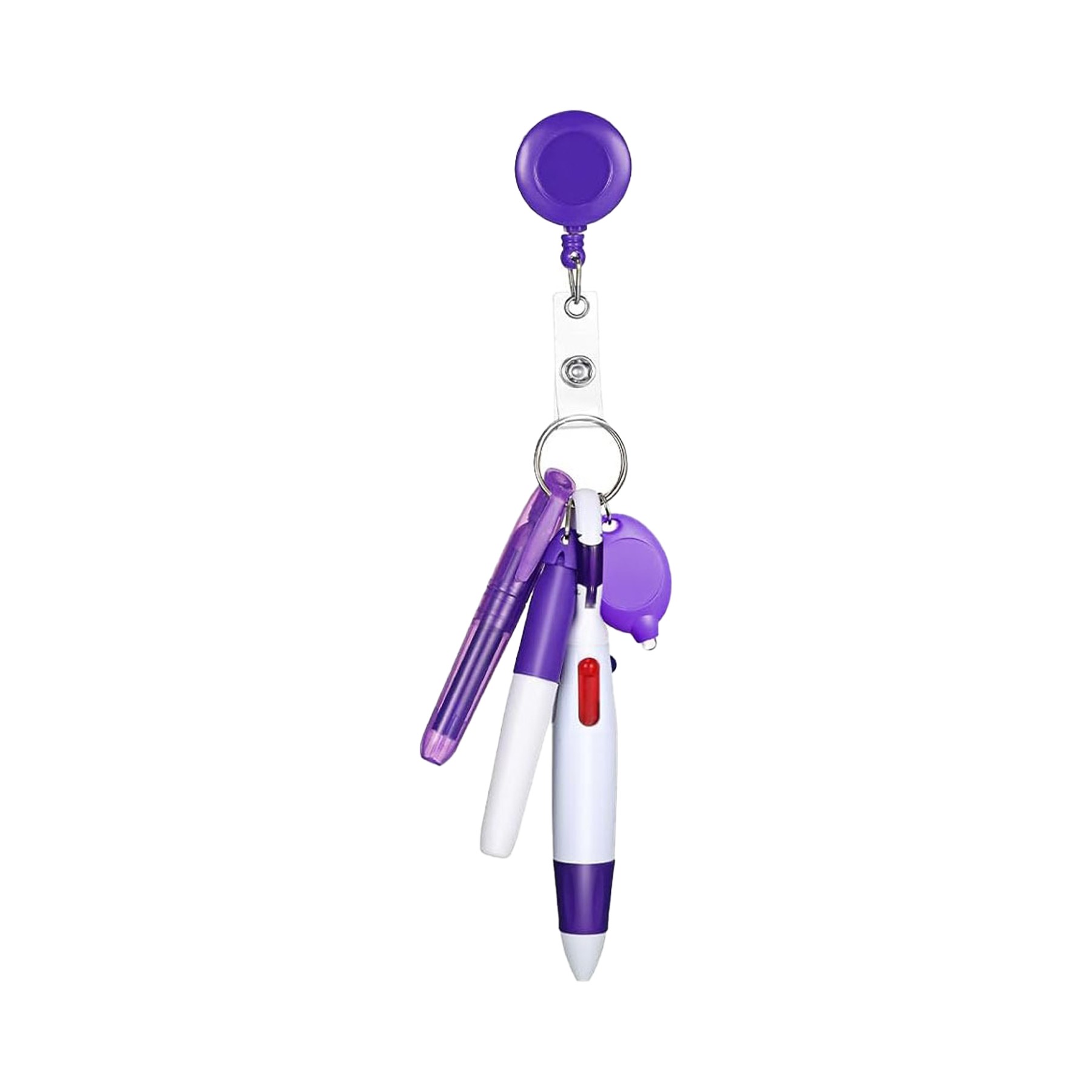 Nurse Pen Set with Retractable Scroll and ID Buckle 1