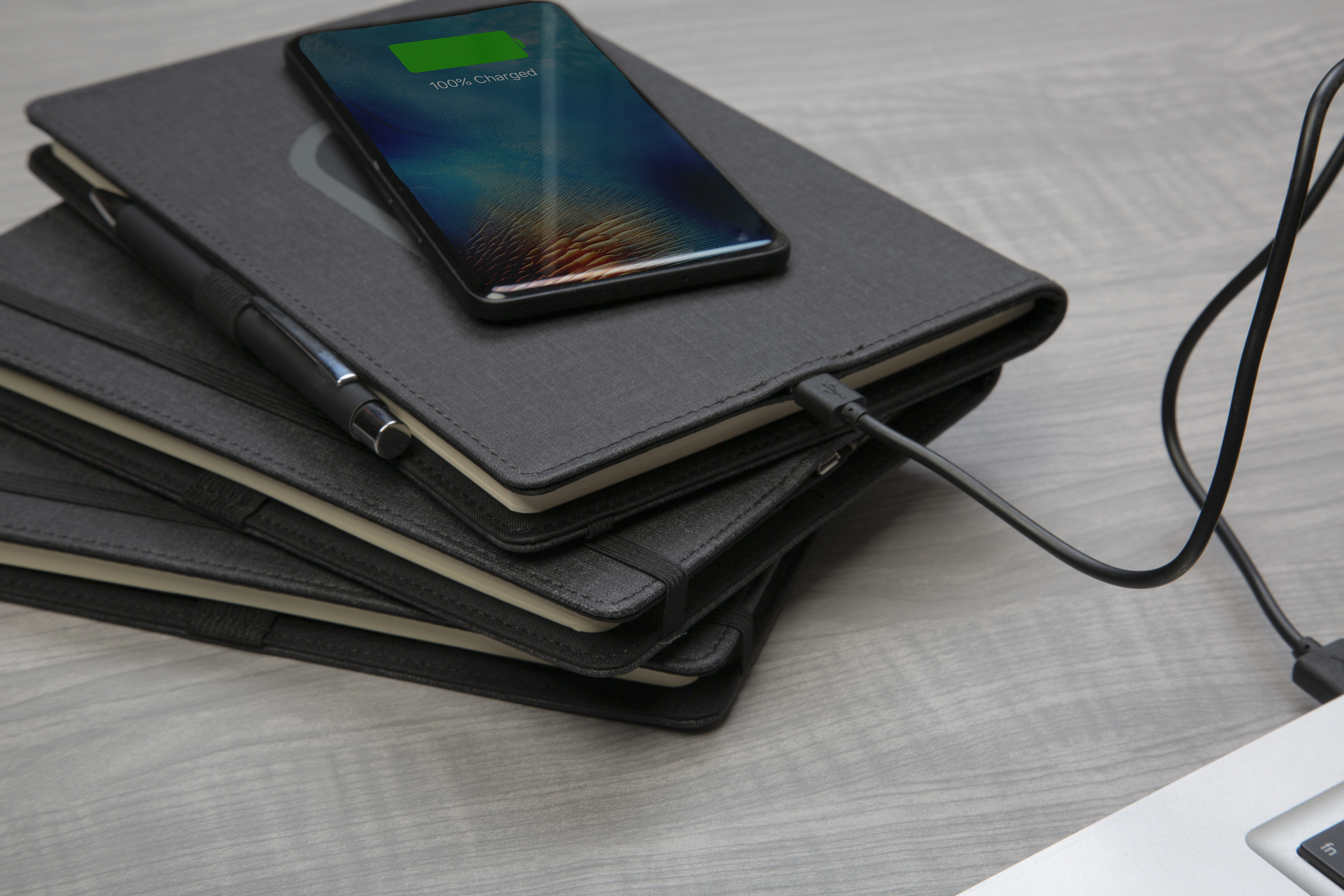 Walton Charging Refillable Journal w/ Graphic Wrap 2