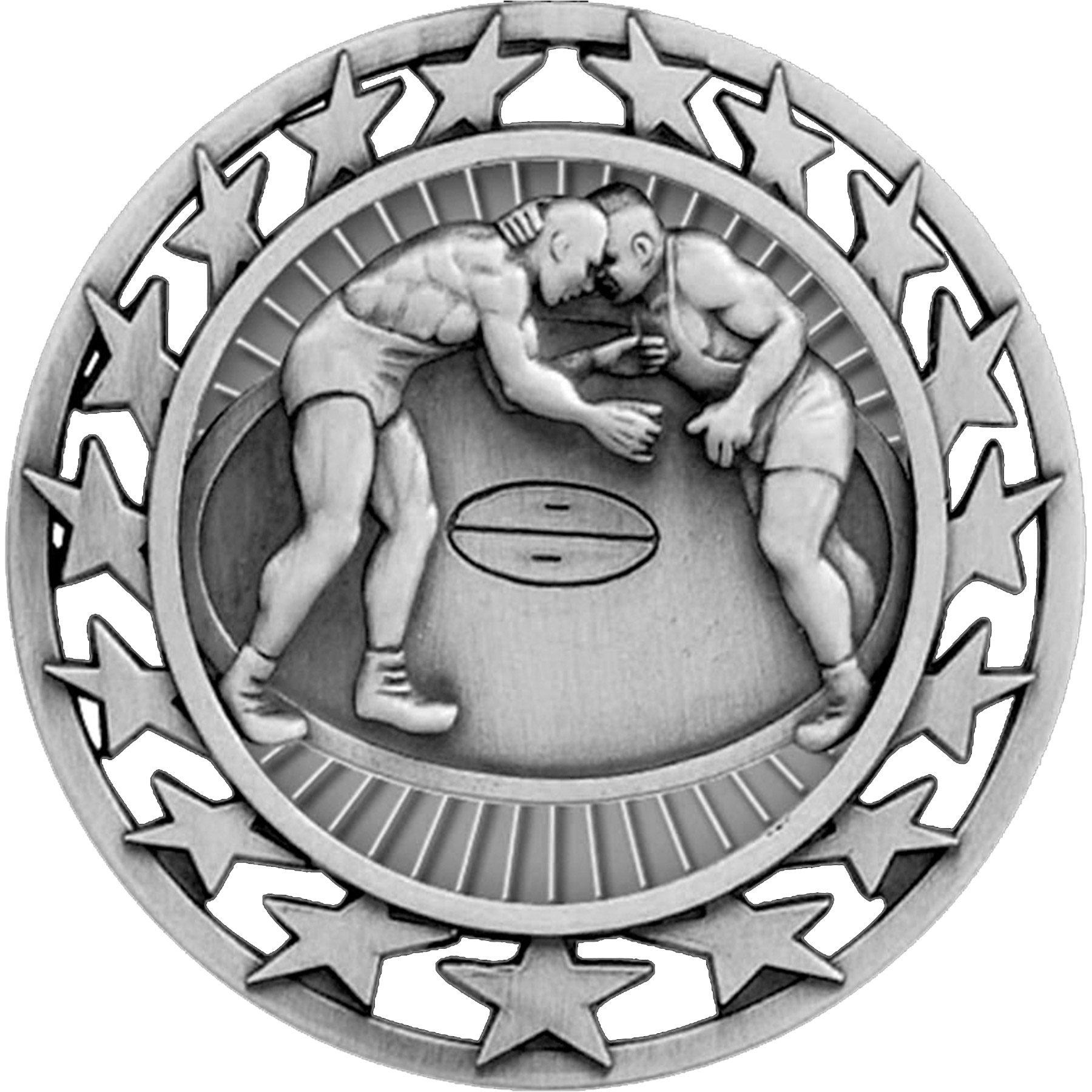 Stock Star Sports Medals: Wrestling 2