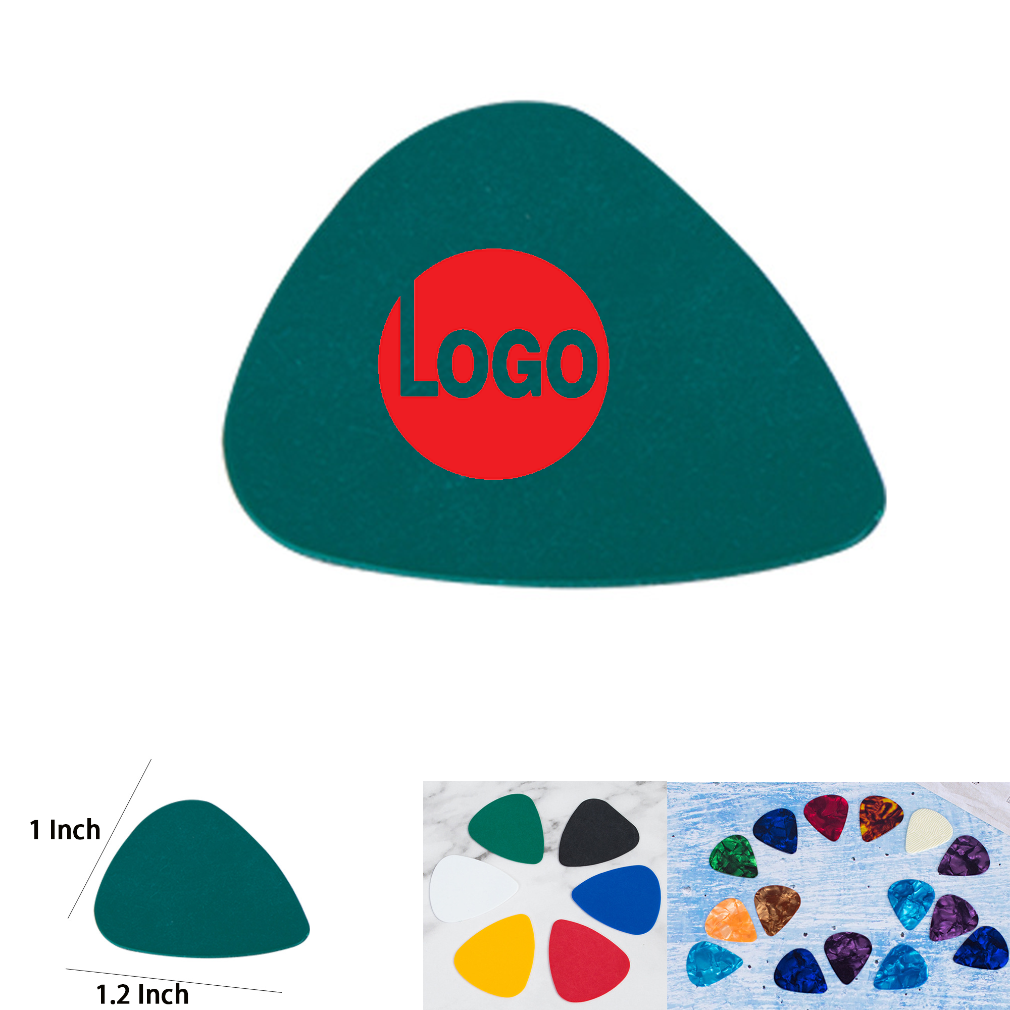 Custom Classic ABS Guitar Pick 1