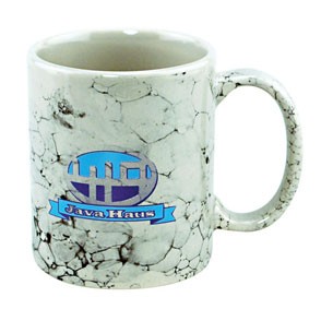 11 Oz. Colored Marble Ceramic Mug 3