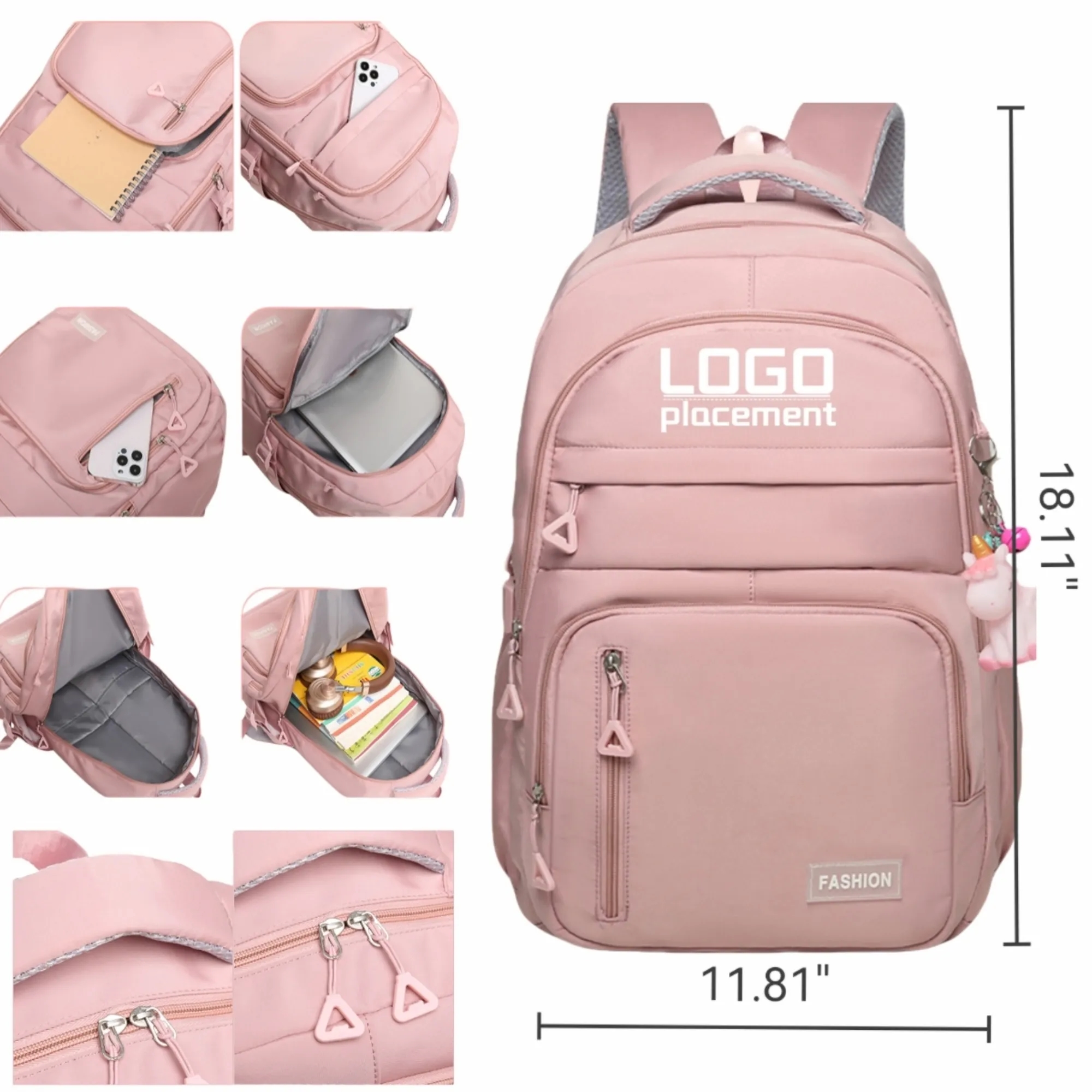 Student Fashion Large-Capacity Backpack 1