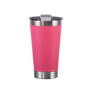 500ml Stainless Steel Coffee Mug With Straw And Double Wall Insulation 27