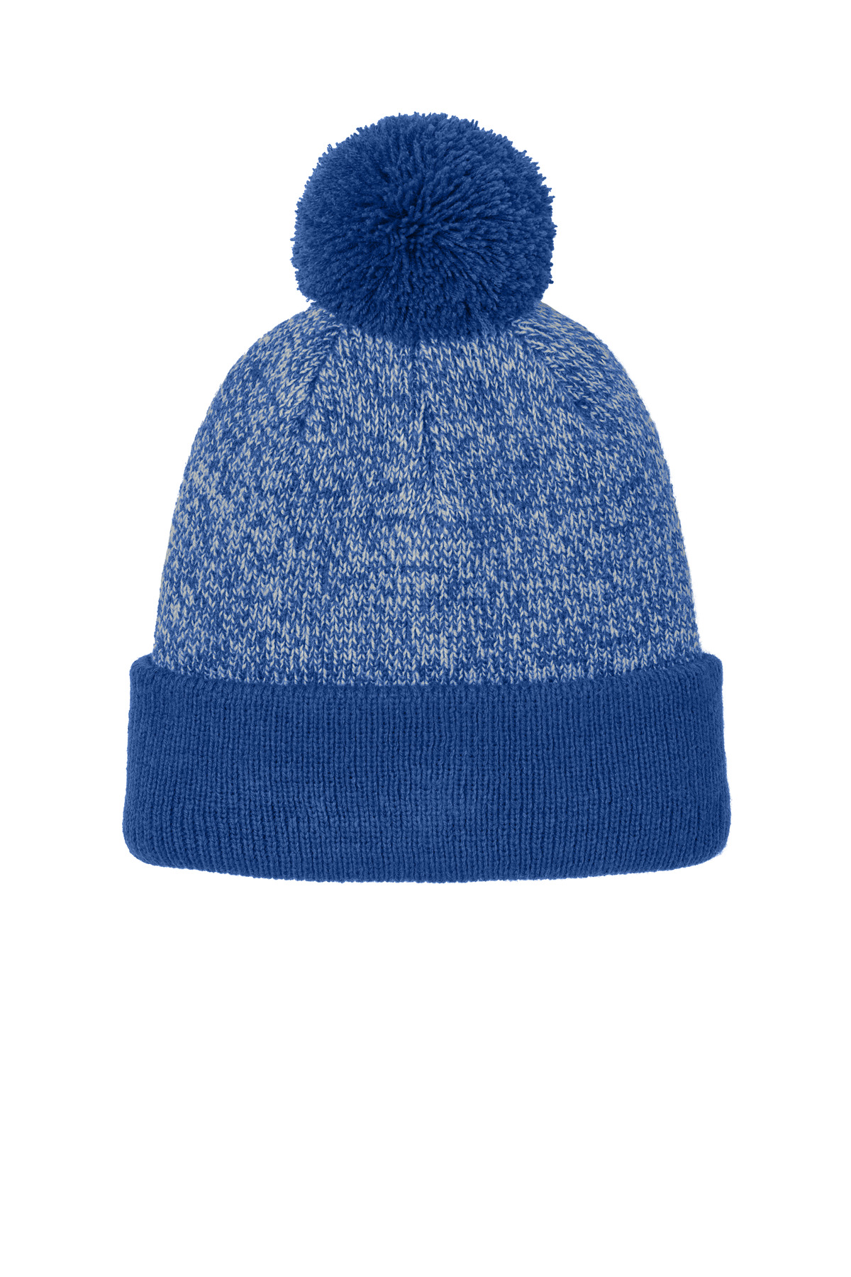 Sport-Tek Halftime Heather Pom Beanie STC68 11