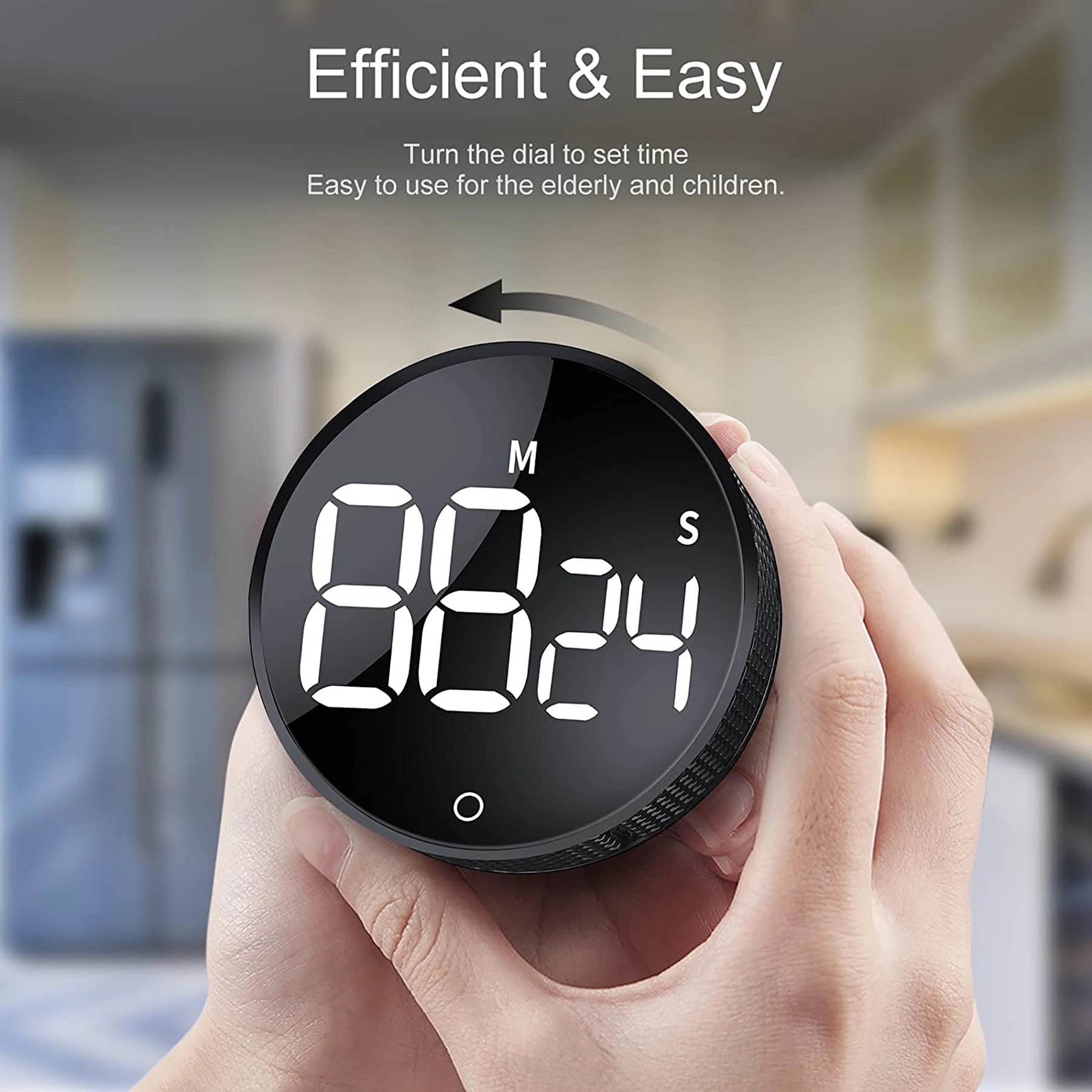 Magnetic LED Digital Timer 4