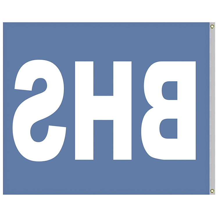 5' x 6' Nylon Three Letter School Spirit Flags 5