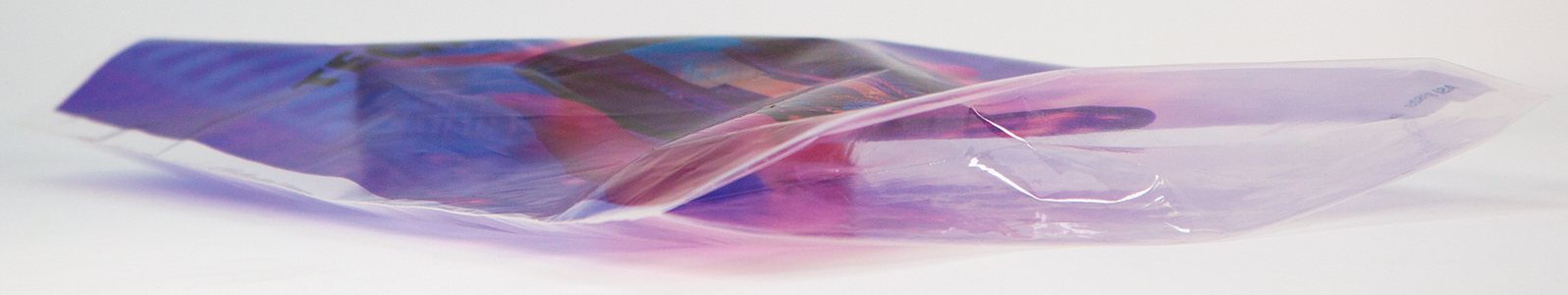 Digital Full Color 1-Sided Clear Plastic Bags with Gusset (9" x 12" x 2") 5