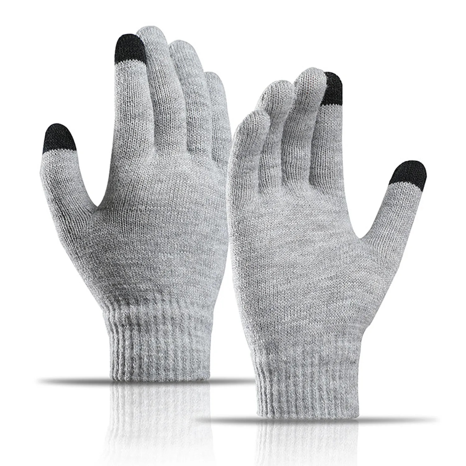 Touch Screen Soft Kniting Gloves 4