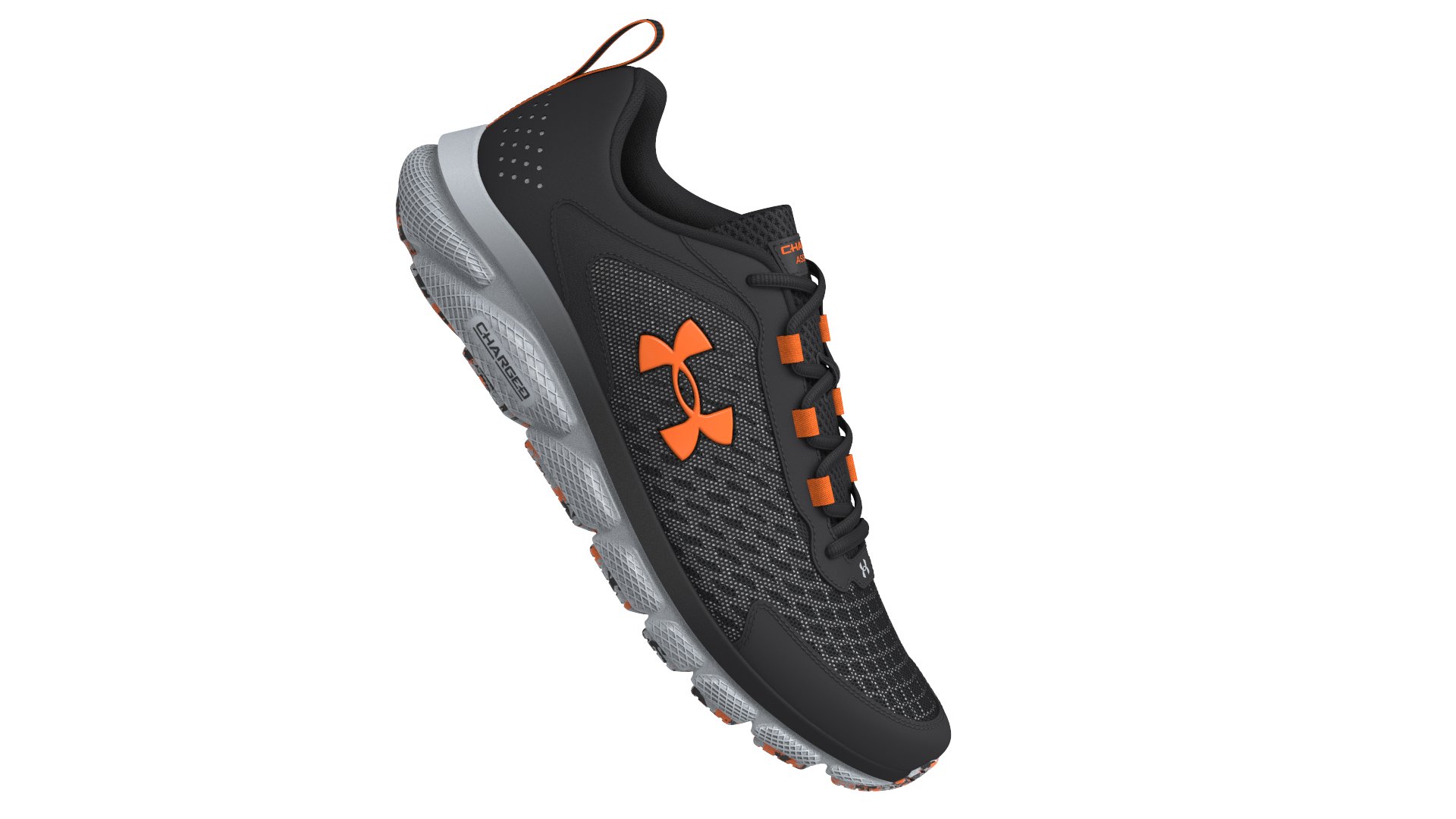 UA Charged Assert 9 Marble Men's Running Shoes 3