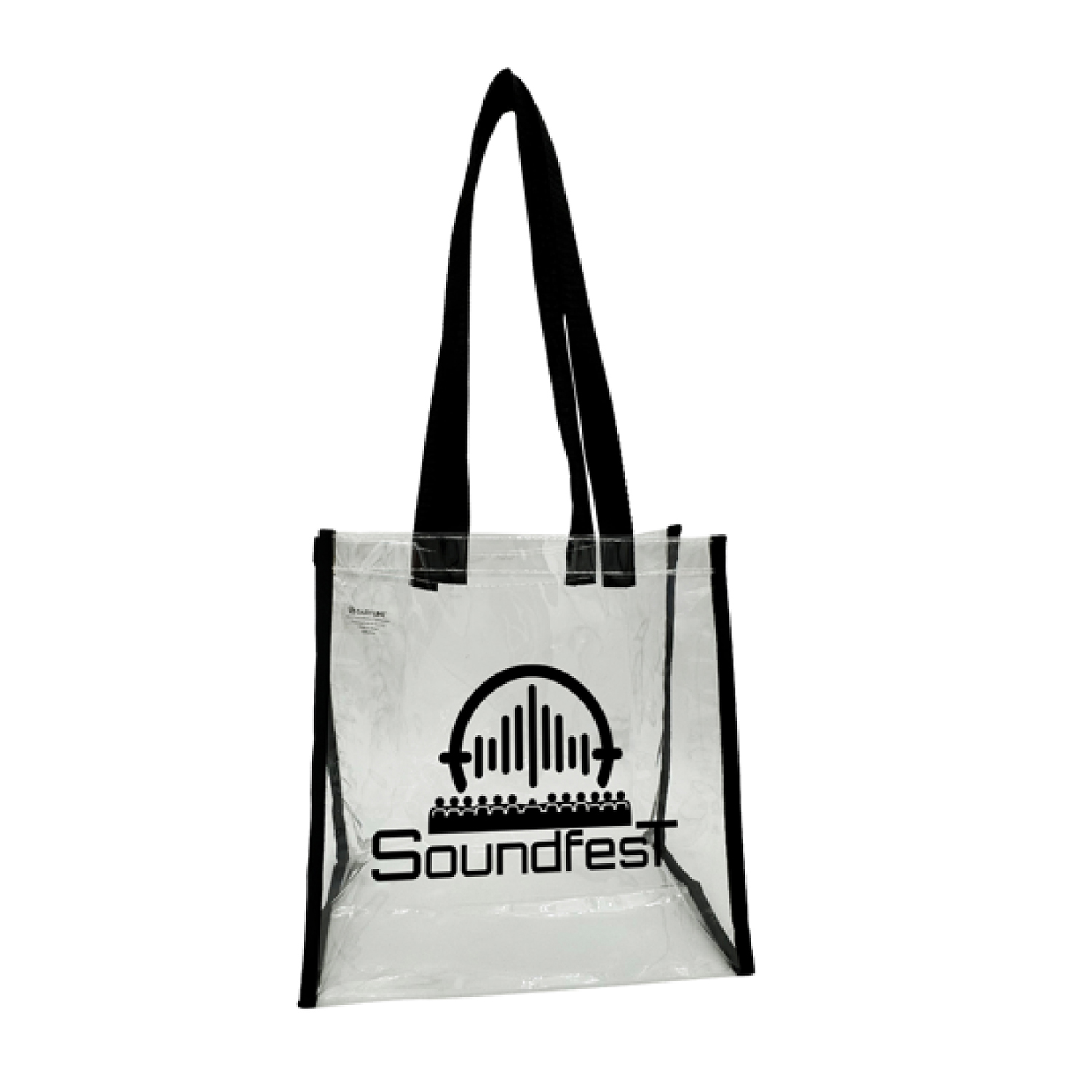 Clear PVC Tote Bag 1