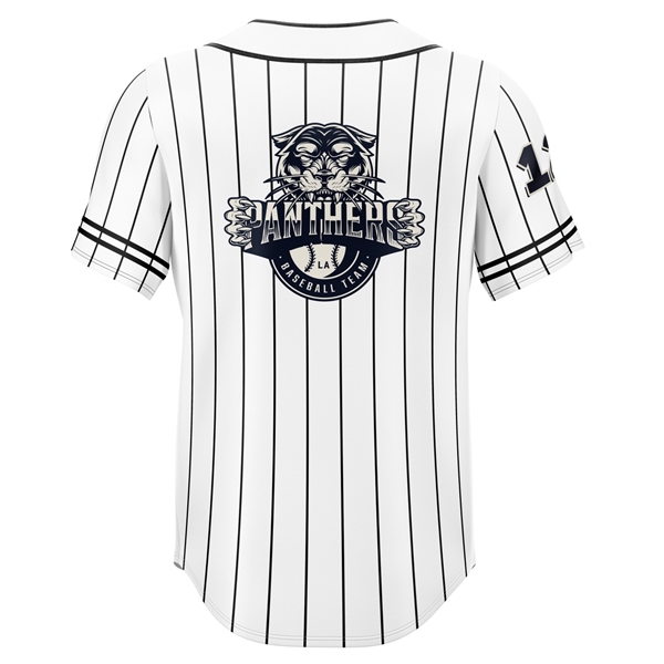 Men's & Kids' Sublimation Full-Button Baseball Jersey - 200G 10