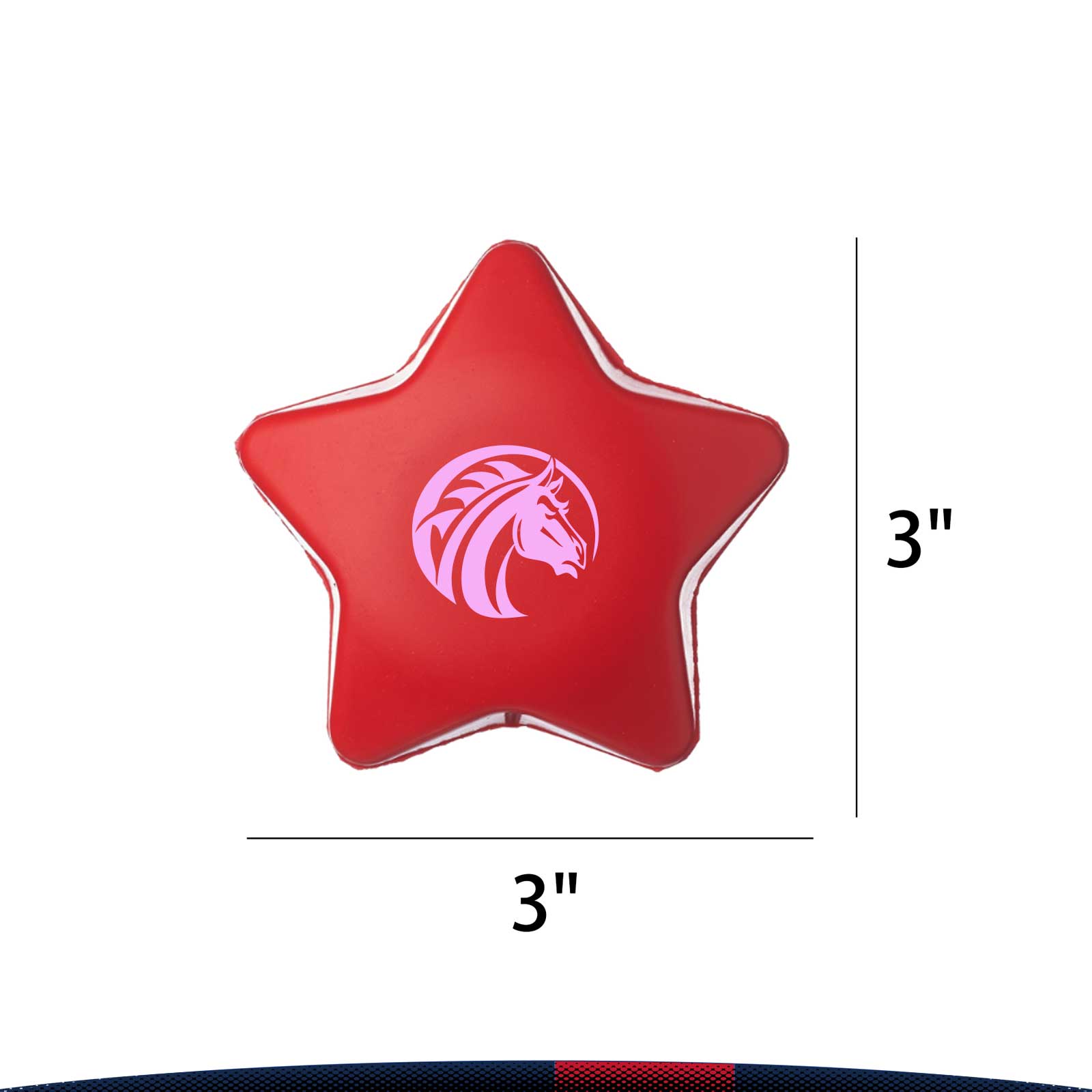 Teken Patriotic Star Stress Ball 2