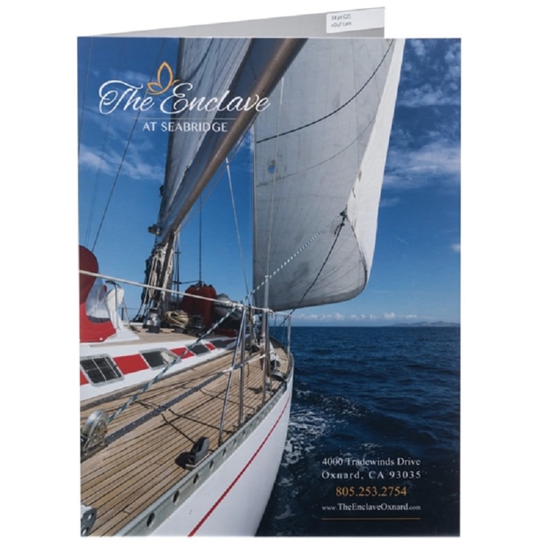9 X 12 Inch Full Color Two-Pocket Presentation Folders 11