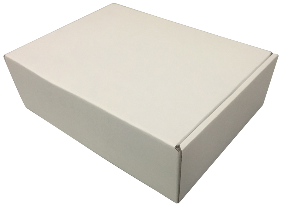 10" x 7 3/8" x 3 1/4" - E-Flute Outside Tuck Box 1