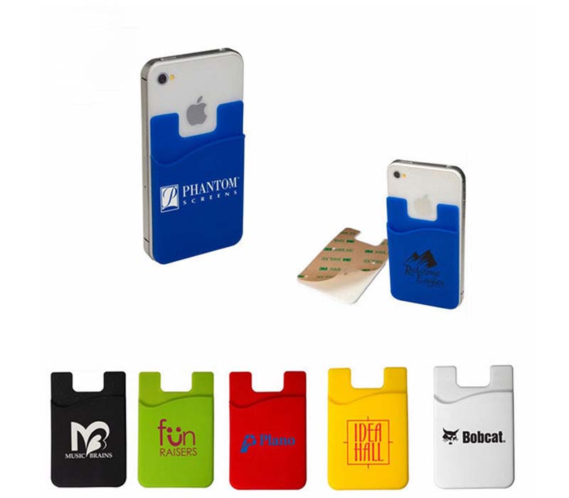 Silicone Phone Wallet with Single Pocket Holder 5
