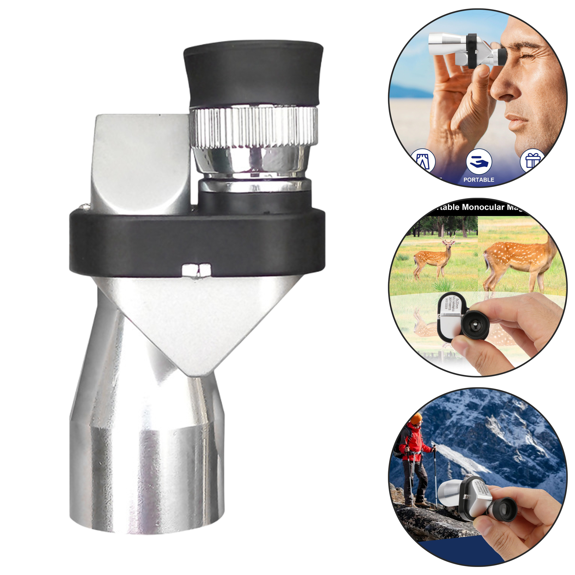 8X20 Pocket Mini Outdoor Monocular Telescope 2