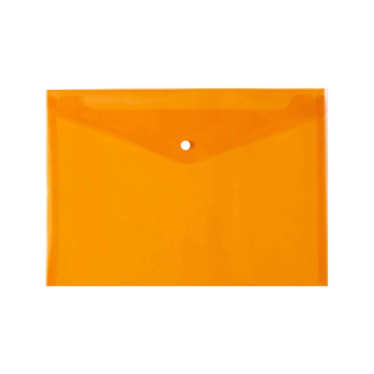PP Snap Document Folder Transparent A4 Storage 4